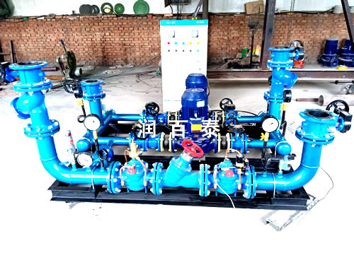 高層分區直連供暖機組